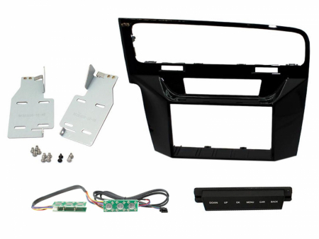 Ramka montażowa 2-DIN Volkswagen Golf Mk7 w grupie Car audio / Co pasuje do mojego samochodu / Volkswagen / Golf / Golf Mk7 2013-2019 / Wymiana radia Golf Mk7 2013-2019 u BRL (701CT23VW12L)