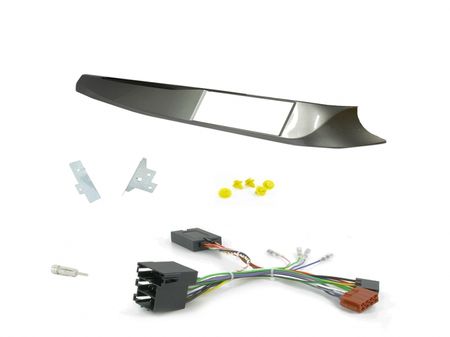 Zestaw montażowy Alfa Romeo Giulietta 10-14, srebrny w grupie Car audio / Co pasuje do mojego samochodu / Alfa Romeo / Alfa Romeo Giulietta / Alfa Romeo Giulietta 2010-2013 u BRL (701CTKAR03)