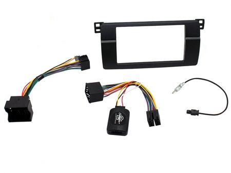 Zestaw instalacyjny BMW 3-Serie E46 98-06 w grupie Car audio / Co pasuje do mojego samochodu / BMW / BMW 3 seria / BMW E46 1999-2006 / Wymiana stereo BMW E46 1999-2006 u BRL (701CTKBM03)