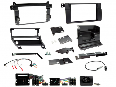 Zestaw instalacyjny BMW Seria 3 (E46), 1998-2005 w grupie Car audio / Co pasuje do mojego samochodu / BMW / BMW 3 seria / BMW E46 1999-2006 / Wymiana stereo BMW E46 1999-2006 u BRL (701CTKBM41L)