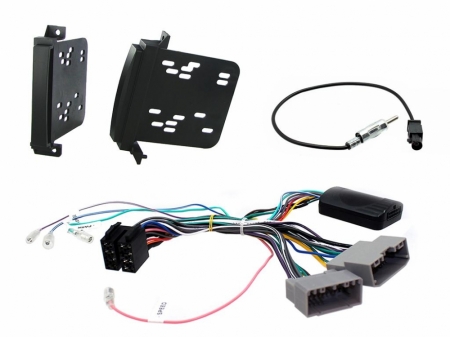 Zestaw instalacyjny Chrysler Grand Cherokee 2011 > w grupie Car audio / Co pasuje do mojego samochodu / Jeep / Jeep Grand Cherokee u BRL (701CTKCH01)