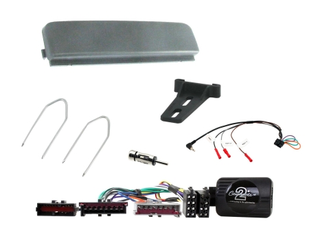 Zestaw instalacyjny Ford 95-06, rezystancyjny, srebrny w grupie Car audio / Co pasuje do mojego samochodu / Ford / Focus / Focus 1998-2004 / Wymiana radia w Focus 1998-2004 u BRL (701CTKFD20)