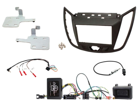 Zestaw instalacyjny Ford C-Max 2011> Ciemnoszary w grupie Car audio / Co pasuje do mojego samochodu / Ford / C-Max / C-Max 2010-2019 u BRL (701CTKFD34)