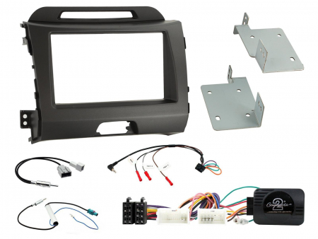 Zestaw montażowy Kia Sportage 2010-2015 z systemem pasywnym w grupie Car audio / Co pasuje do mojego samochodu / Kia / Sportage / Sportage 2011-2016 u BRL (701CTKKI02)