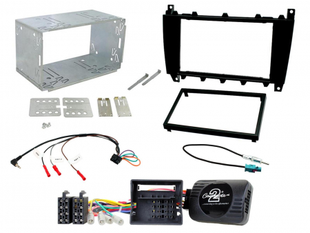 Zestaw montażowy Mercedes C-klasa W203 2004-2007 w grupie Car audio / Co pasuje do mojego samochodu / Mercedes / Klasa C / Klasa C 2001-2007 W203 u BRL (701CTKMB01)