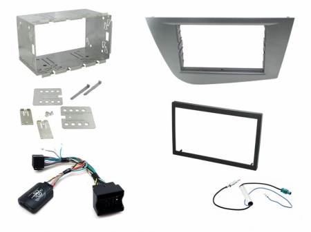 Installationskit Seat Leon 05-12 Ona Silver w grupie Car audio / Co pasuje do mojego samochodu / Seat / Leon u BRL (701CTKST06)