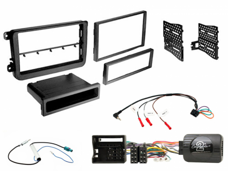 Zestaw montażowy Volkswagen Passat 06-08, podwójny DIN w grupie Car audio / Co pasuje do mojego samochodu / Volkswagen / Passat / Passat B6 2005-2010 / Wymiana radia Passat B6 2005-2010 u BRL (701CTKVW05)