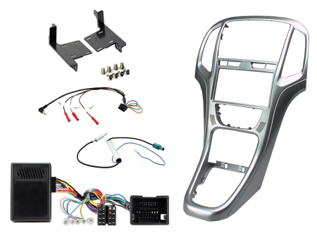 Zestaw montażowy Opel Astra 2010> szary tytanowy w grupie Car audio / Co pasuje do mojego samochodu / Opel / Astra / Astra 2009-2015 u BRL (701CTKVX01)