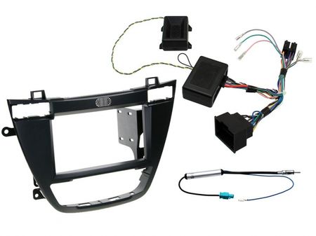 Zestaw montażowy Opel Insignia 2008-2013 czarny w grupie Car audio / Co pasuje do mojego samochodu / Opel / Insignia / Insignia 2008-2017 u BRL (701CTKVX02)
