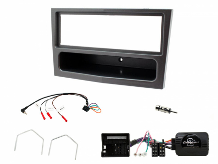 Zestaw instalacyjny Opel Astra 04-10, antracyt-metalik, single-DIN w grupie Car audio / Co pasuje do mojego samochodu / Opel / Astra / Astra 2009-2015 u BRL (701CTKVX28)
