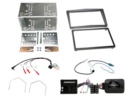 Zestaw instalacyjny Opel Antara/Astra/Corsa 04-10, srebrny w grupie Car audio / Co pasuje do mojego samochodu / Opel / Corsa / Corsa 2006-2011 u BRL (701CTKVX32)
