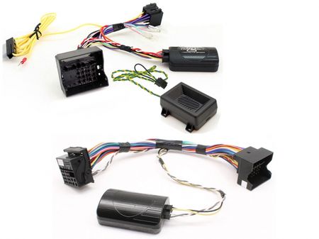 Kabel sterowania z kierownicy BMW + interfejs dźwięku czujnika cofania i dźwięków ostrzegawczych w grupie Car audio / Co pasuje do mojego samochodu / BMW / BMW 5 seria / BMW E60/E61 2004-2011 / Wymiana radia E60/E61 2004-2011 u BRL (701CTSBM0092)