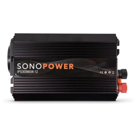 SONO Power IPS300MSW-12, przetwornica 12V na 230V o mocy 300W w grupie Car audio / Przyczepa kempingowa / Elektryka i zasilanie u BRL (708IPS300MSW12)
