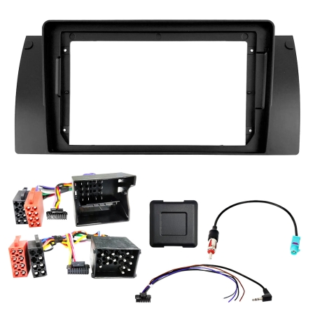 Auto-Connect zestaw montażowy do radia 9 cali, BMW serii 5 E39 1996-2004 w grupie Car audio / Co pasuje do mojego samochodu / BMW / BMW 5 seria / BMW E39 1995-2003 / Wymiana radia E39 1995-2003 u BRL (720F9BM5)