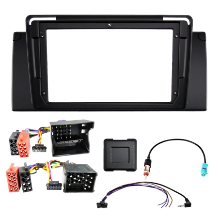 Auto-Connect zestaw montażowy do radia 9 cali, BMW X5 E53 2000-2007 w grupie Car audio / Co pasuje do mojego samochodu / BMW / BMW X5 / BMW X5 2000-2006 u BRL (720F9BM8)