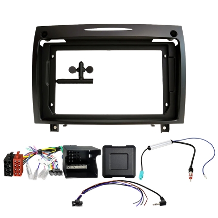 Auto-Connect zestaw montażowy do radia 9 cali, Mercedes SLK R171 2008-2011 w grupie Car audio / Co pasuje do mojego samochodu / Mercedes / SLK-klasa / SLK-klasa 2005-2011 u BRL (720F9MC10)