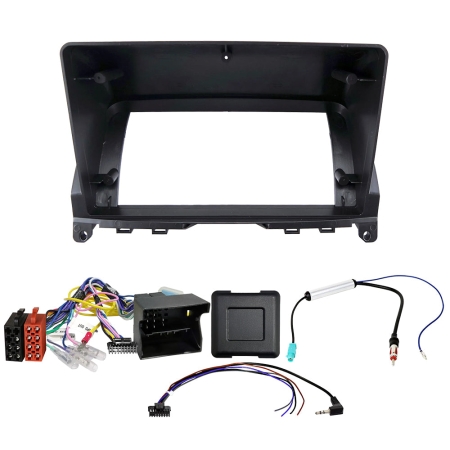 Auto-Connect zestaw montażowy do radia 9 cali, Mercedes C-Class W204 2007-2011 w grupie Car audio / Co pasuje do mojego samochodu / Mercedes / Klasa C / Klasa C 2008-2014 W204 u BRL (720F9MC4)