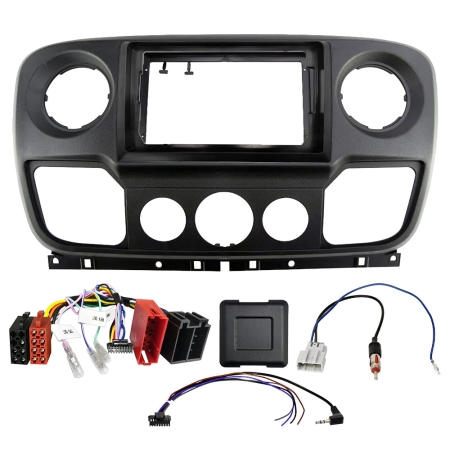 Auto-Connect zestaw montażowy do radia 9/10.1 cala, Nissan NV400, Opel Movano i Renault Master w grupie Car audio / Co pasuje do mojego samochodu / Renault / Master / Master 2011-2024 u BRL (720F9NS6)