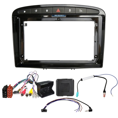 Auto-Connect zestaw montażowy do radia 9 cali, Peugeot 308 i 408 w grupie Car audio / Co pasuje do mojego samochodu / Peugeot / Peugeot 308 / Peugeot 308 2014-2021 u BRL (720F9PG1)