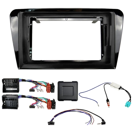 Auto-Connect zestaw montażowy do radia 9/10.1 cala, Skoda Octavia 5E 2013-2020 w grupie Car audio / Co pasuje do mojego samochodu / Skoda / Skoda Octavia / Skoda Octavia 2020-2024 u BRL (720F9SK2)