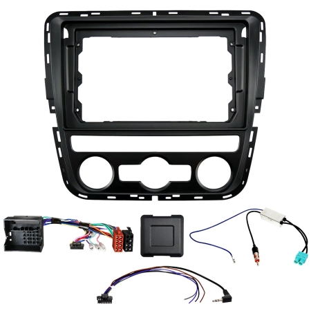 Auto-Connect zestaw montażowy do radia 9 cali, Volkswagen Passat B7 2011-2015, klimatyzacja automatyczna w grupie Car audio / Co pasuje do mojego samochodu / Volkswagen / Passat / Passat B7 2010-2015 / Wymiana radia Passat B7 2010-2015 u BRL (720F9VW5)