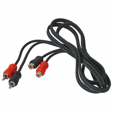 Auto-Connect koncentryczny przedłużacz RCA 1.5 metra, Level 1 w grupie Car audio / Kable / Kable RCA u BRL (720L1RCA15CE)