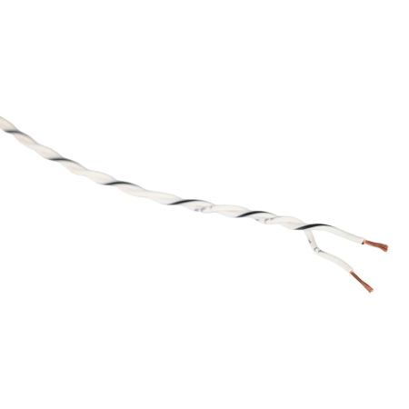 Auto-Connect skręcony kabel głośnikowy OFC 2x0.5 mm², biały, metr bieżący w grupie Car audio / Kable / Kabel głośnikowy u BRL (720L2SCT205IWH)