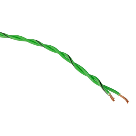 Auto-Connect skręcany kabel głośnikowy 2x0.8mm² zielony, cena za metr w grupie Car audio / Kable / Kabel głośnikowy u BRL (720L2SCT208IGN)
