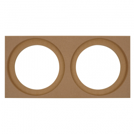 Płyta montażowa MDF, 2x8 cala w grupie Car audio / Akcesoria / Materiały do zabudowy / Pierścienie MDF u BRL (720MDFPLATE8)