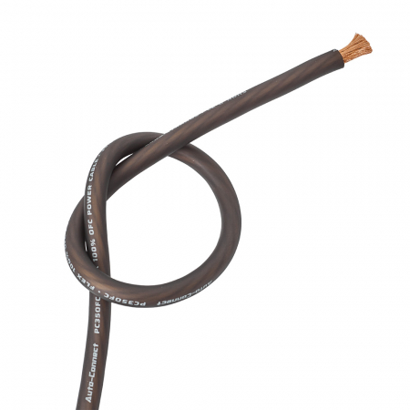 Auto-Connect czarny kabel zasilający OFC 35.5mm², na metry w grupie Car audio / Kable / Przewód zasilający u BRL (720PC35OFCB)