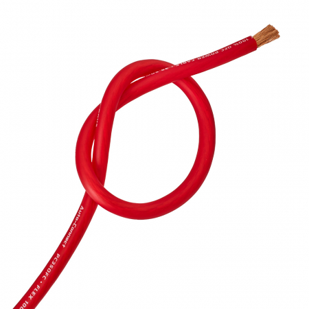 Auto-Connect czerwony kabel zasilający OFC 35,5 mm², na metry w grupie Car audio / Kable / Przewód zasilający u BRL (720PC35OFCR)