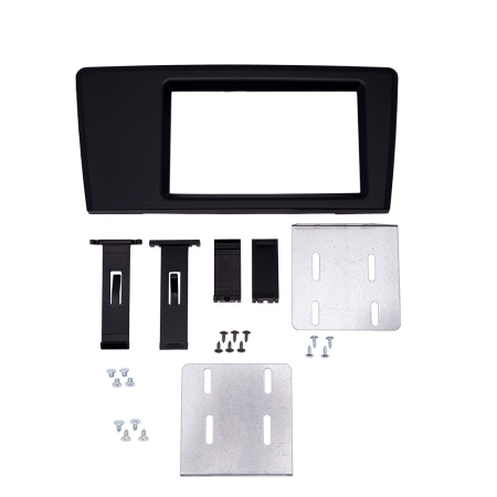 Ramka montażowa 2-DIN do Volvo V70/S60 2000-2004, czarna w grupie Car audio / Co pasuje do mojego samochodu / Volvo / Volvo XC70 / Volvo XC70 2000-2004 / Wymiana radia XC70 2000-2004 u BRL (720VO02FP2DINB)