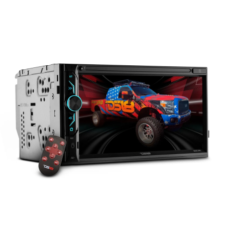 DS18 DDX6.9, radio samochodowe z CD/DVD, Bluetooth i USB w grupie Car audio / Radio samochodowe / Double DIN u BRL (803DDX69)