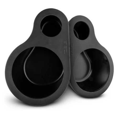 DS18 EN8P, pody głośnikowe do 8 cali i tweetera, czarna para w grupie Car audio / Akcesoria / Akcesoria montażowe u BRL (803EN8P)
