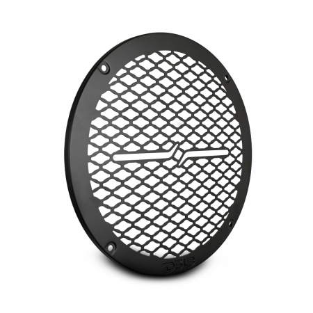 DS18 PRO-GRILL8MS/BK, smukły metalowy grill 8-calowego głośnika, czarny w grupie Car audio / Akcesoria / Maskownice głośnikowe u BRL (803PROGRILL8MSBK)