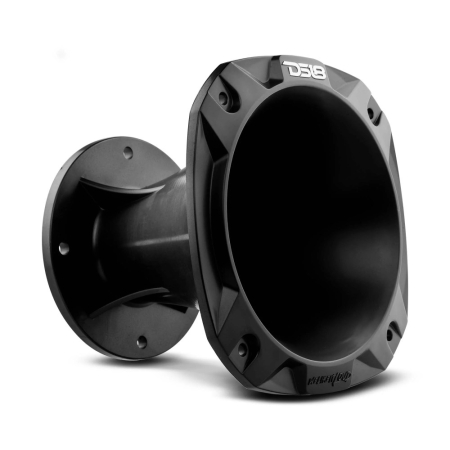 DS18 PRO-HP102/BK, czarny 2-calowy horn do drivera w grupie Car audio / Głośniki samochodowe / Tweetery i drivery tubowe u BRL (803PROHP102BK)