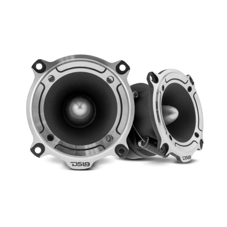 DS18 PRO-TW220, srebrny SPL-tweeter, para w grupie Car audio / Głośniki samochodowe / Tweetery i drivery tubowe u BRL (803PROTW220)