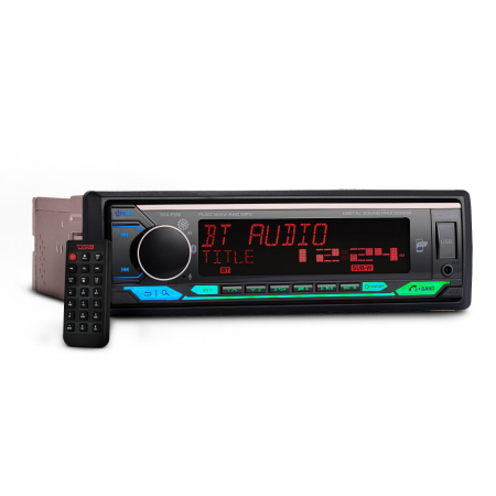 DS18 SDX-200, wysokowydajne radio samochodowe z 4x60W RMS i wbudowanym DSP w grupie Car audio / Radio samochodowe / Single DIN u BRL (803SDXP200)