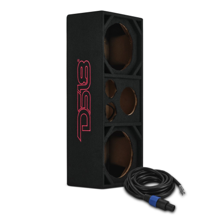 DS18 VOC10PRO, pusta obudowa midbasowa 2x10-calowa w grupie Car audio / Głośniki samochodowe / Skrzynia głośnikowa SPL u BRL (803VOC10PRO)