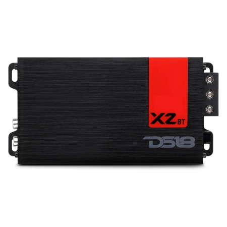 DS18 X2BT, kompaktowy dwukanałowy wzmacniacz z Bluetooth w grupie Car audio / Wzmacniacze / Dwukanałowe u BRL (803X2BT)