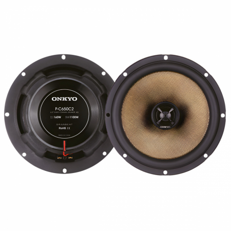 Onkyo P-C650C2, 6,5-calowe głośniki współosiowe w grupie Car audio / Głośniki samochodowe / Głośniki współosiowe u BRL (806PC650C2)