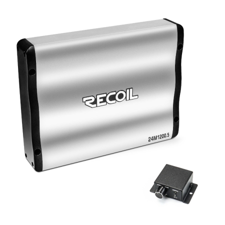 Recoil 24M1200.5, wielokanałowy wzmacniacz do ciężarówki w grupie Car audio / Wzmacniacze / Wielokanałowe u BRL (80824M12005)