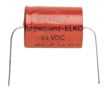 Visaton kondensator 150UF/63VAC w grupie Audio domowe / DIY / Zwrotnice u BRL (8305390)