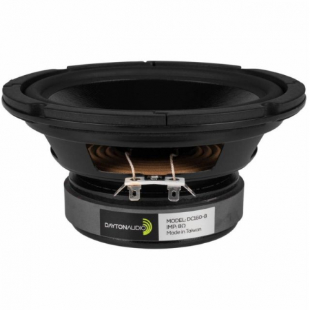 Dayton Audio DC160-8, 6.5-calowy średniobas/średniotonowy w grupie Audio domowe / DIY / Przetworniki głośnikowe u BRL (860DC1608)
