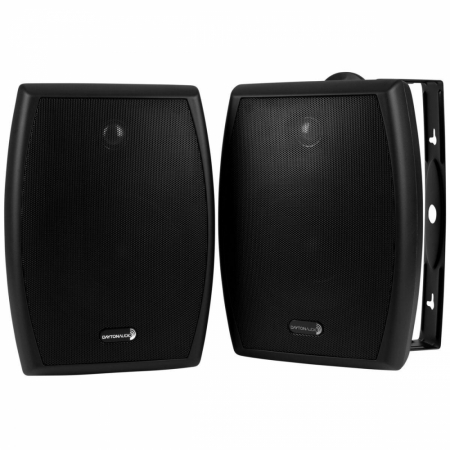 Dayton Audio IO655BT, 6.5-calowy głośnik zewnętrzny ze wsparciem 70/100V, czarny