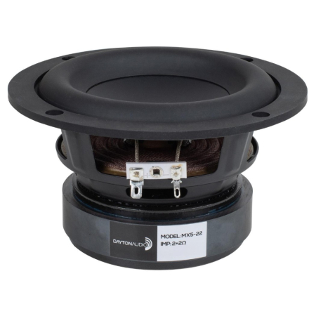 Dayton Audio MX5-22, 5,25-calowy głośnik basowy/średniobasowy w grupie Audio domowe / DIY / Przetworniki subwooferowe u BRL (860MX522)