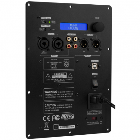 Dayton Audio SPA250DSP w grupie Audio domowe / Wzmacniacze / Wzmacniacze subwooferowe u BRL (860SPA250DSP)