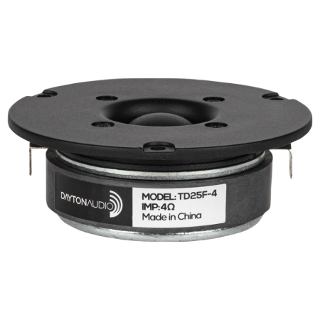 Dayton Audio TD25F-4, 1-calowy miękki głośnik wysokotonowy kopułkowy w grupie Audio domowe / DIY / Przetworniki głośnikowe u BRL (860TD25F4)