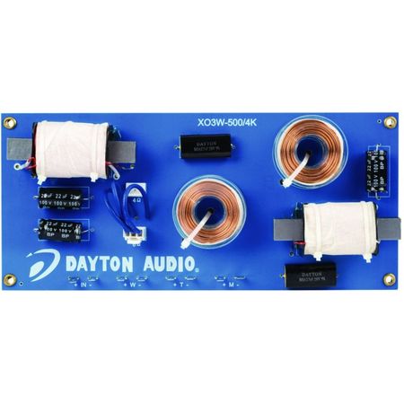 Dayton Audio XO3W-500/4K w grupie Audio domowe / DIY / Zwrotnice u BRL (860XO3W5004K)