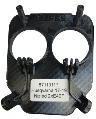 Husqvarna 2017-2019 uchwyt lampy Nizled 2xE30F/E40F w grupie Car audio / Oświetlenie LED / Enduro / Co pasuje do mojego motocykla / Husqvarna / 2017-2019 u BRL (87119117)